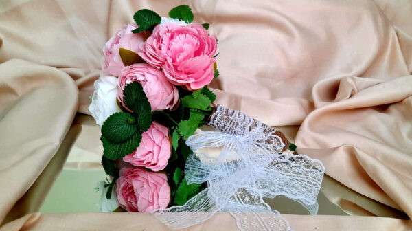 دسته گل مصنوعی عروس pinkie